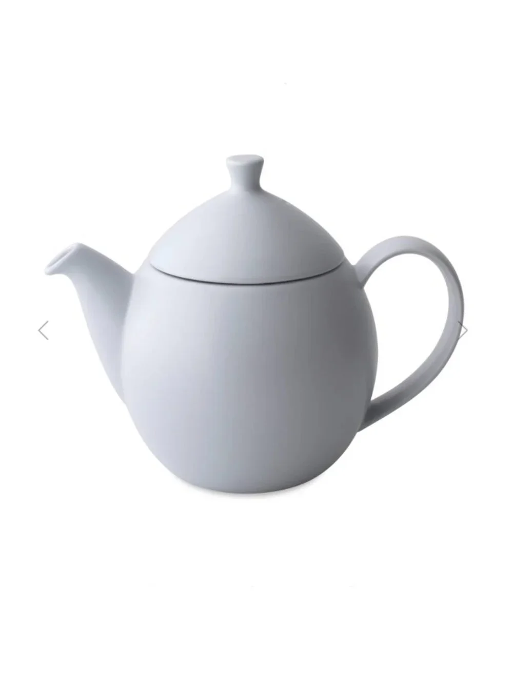 FORLIFE Dew Teapot w Basket Infuser 14 oz Natural Cotton NIB